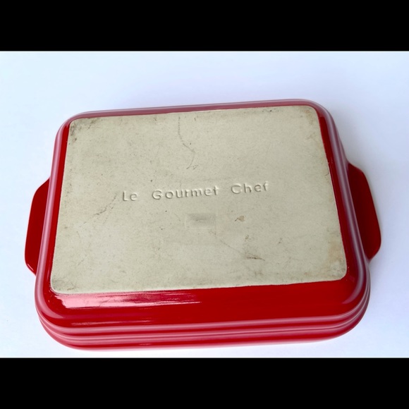 Le Gourmet Chef small red rectangular casserole - Picture 4 of 5